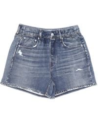 Rag & Bone - Distressed Pocket Shorts - Lyst