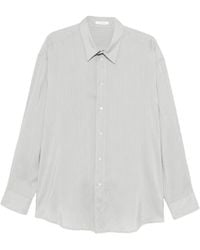 The Row - Granada Button-Down Striped Shirt - Lyst