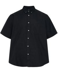 vowels - Button-Down Short-Sleeve Shirt - Lyst