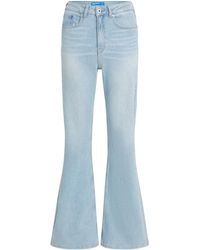 Karl Lagerfeld - High-Rise Flared Jeans - Lyst