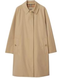 Burberry - Geknöpfter Camden Heritage Mantel - Lyst