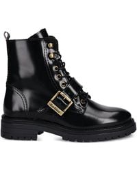 Barbour - Buckle Lace-Up Boots - Lyst