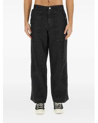 Maison Kitsuné - Jeans mit geknöpften Taschen - Lyst