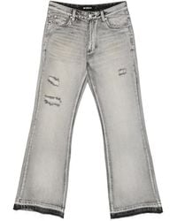 MISBHV - Distressed Bootcut Jeans - Lyst