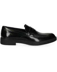 BOSS - Penny-Slot Loafers - Lyst