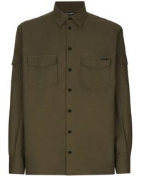 Dolce & Gabbana - Button-Up Overhemd - Lyst