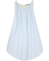 Jacquemus - Lavande Striped Balloon Midi Dress - Lyst