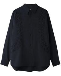 SAGE NATION - Chemise Fossil À Fronces - Lyst