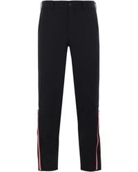 Comme des Garçons - Pantalon En Laine À Détails De Zips - Lyst