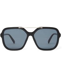 Stella McCartney - Oversized Geometric-Frame Sunglasses - Lyst