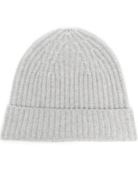 Lisa Yang - Ribbed-Knit Cashmere Beanie - Lyst