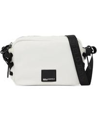 KARL LAGERFELD - Logo-Detail Cross Body Bag - Lyst