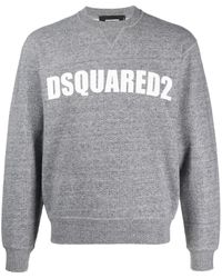DSquared² - T-shirt Verfraaid Met Kristallen - Lyst