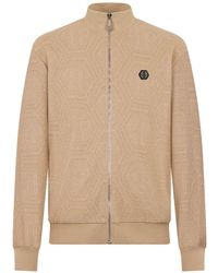 Philipp Plein - Jacquard Monogram Tracksuit Jacket - Lyst