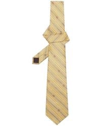 Drole de Monsieur - Striped Monogram Tie - Lyst