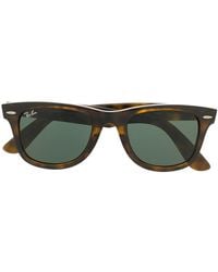 Ray-Ban - Wayfarer Tortoiseshell Sunglasses - Lyst