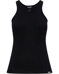 DSquared² - Sleeveless Cotton Top - Lyst