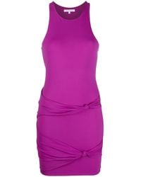 Patrizia Pepe - Knot Detail Mini Dress - Lyst