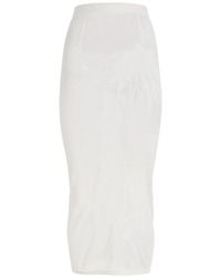 MACCAPANI - Seamless Print Skirt - Lyst