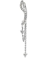 Maria Black - 14Kt Versailles Lab-Grown Diamonds Drop Huggie Earring - Lyst