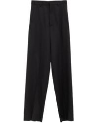 Balenciaga - Front-Crease Tailored Trousers - Lyst