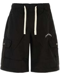 Palm Angels - Short Cargo À Logo Imprimé - Lyst
