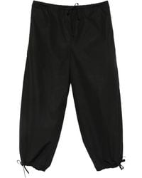TOTEME - Drawstring-Fastening Trousers - Lyst