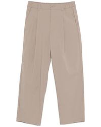 Herno - Pantalon Plissé À Taille Élastiquée - Lyst