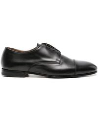Doucal's - Lace-up Patent Leather Derby Shoes - Lyst