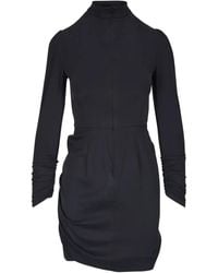 Zimmermann - Draped Mini Dress - Lyst