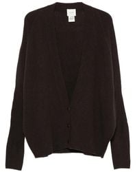 Alysi - Button-Fastening V-Neck Cardigan - Lyst