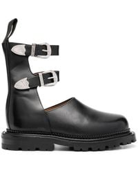 Toga - Leather Ankle Boots - Lyst