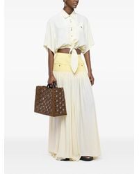 Rabanne - 1969 Disc-Embellished Raffia Tote Bag - Lyst