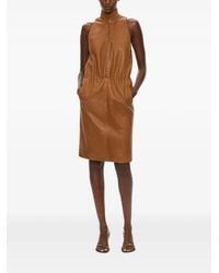 Christopher Esber - Dannie Leather Mini Dress - Lyst