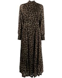 Ba&sh - Vestido Fara con estampado de leopardo - Lyst