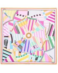 Lancel - Geometric-Print Headband - Lyst