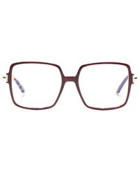 Tom Ford - Brille Mit Oversized-Gestell - Lyst