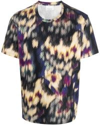 Isabel Marant - Honore Graphic-print Cotton T-shirt - Lyst