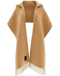 Ferragamo - Hybrid Hooded Stole - Lyst