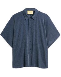 Momoní - Chemise Brooklyn Métallisée - Lyst