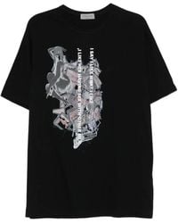 Yohji Yamamoto - Graphic-Print T-Shirt - Lyst