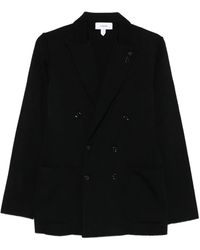 Lardini - Double-Breasted Wool Jacket - Lyst