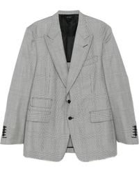 Tom Ford - Single-Breasted Checked Suit - Lyst