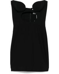 Nensi Dojaka - Cut Out-Detail Mini Dress - Lyst