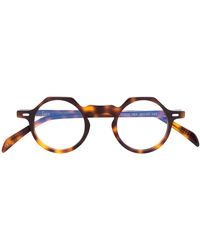 Lesca - Yoga Bril Met Schildpadschild Design - Lyst