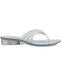 DIESEL - X Melissa Pleated Thong Sandals - Lyst