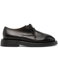 Marsèll - Mentone Lace-Up Leather Shoes - Lyst