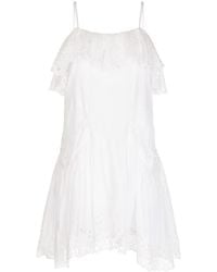 Isabel Marant - Keoly Broderie-anglaise Cotton Dress - Lyst