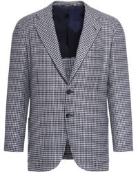 Kiton - Houndstooth-Print Blazer - Lyst