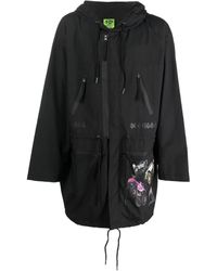 Garbage TV - Graphic-Print Raincoat - Lyst